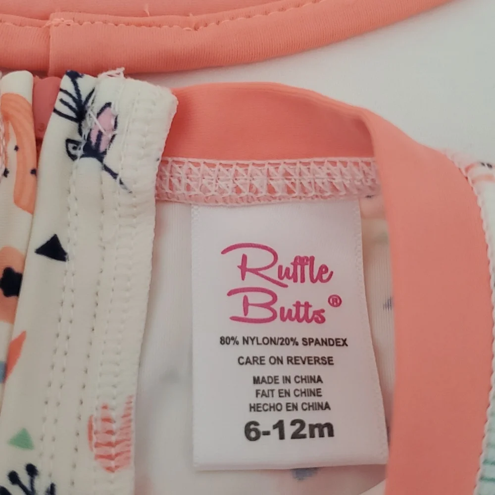Adorable Rufflebutts Rashguard - Picture 2 of 10
